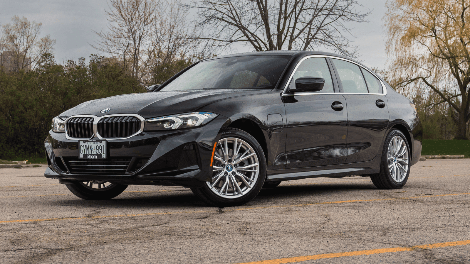 Black BMW SUV outdoors — representative of Roam fleet options.